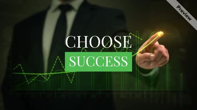 Choose Success Video Template