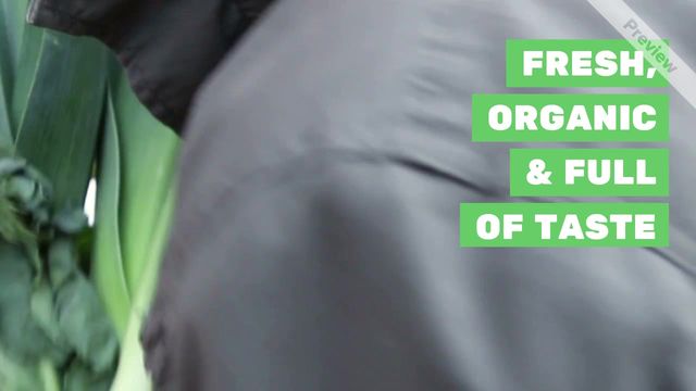 FULL OF TASTE Video Template