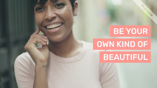 YOUR BEAUTY Video Template