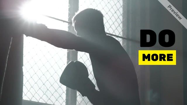 DO MORE BE MORE Video Template