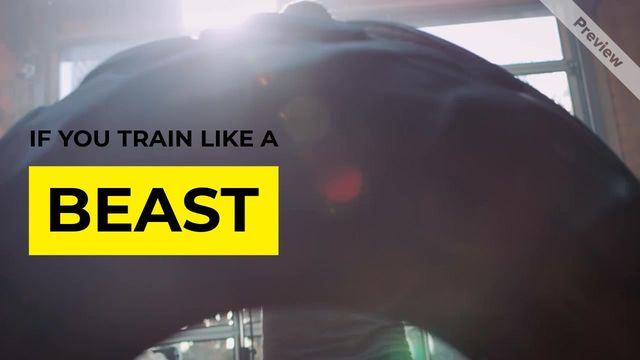 Like a Beast Video Template
