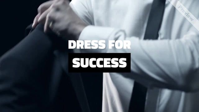 DRESS CODE Video Template