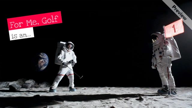 MOON LANDING Video Template