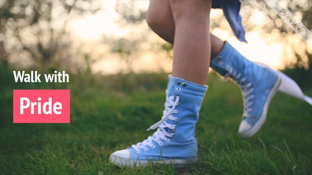 Walk with pride Video Template