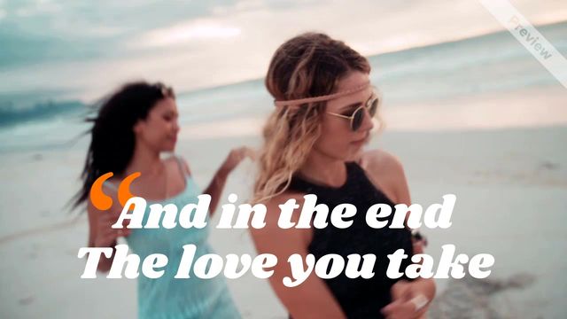 Beatles Day Video Template