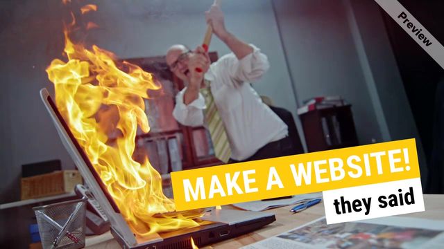 Make a site Video Template