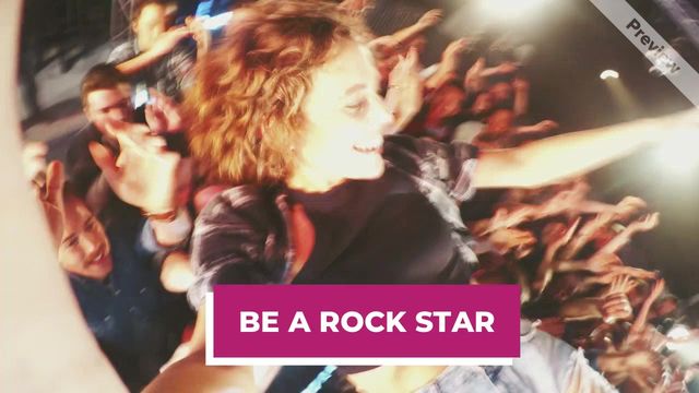 be a rockstar Video Template