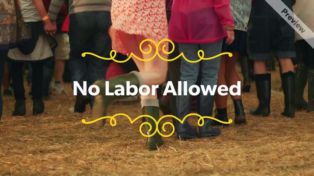 Labor day festival Video Template