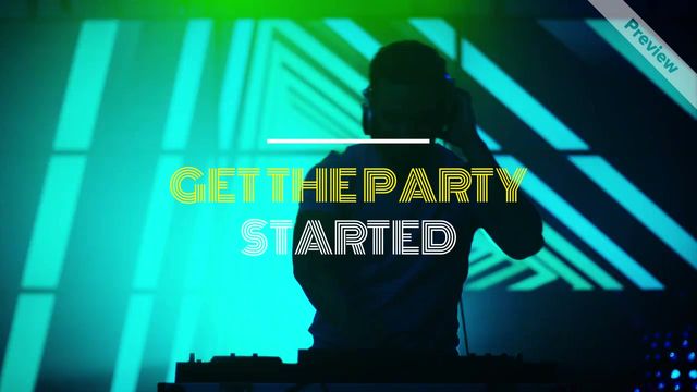 start the party Video Template