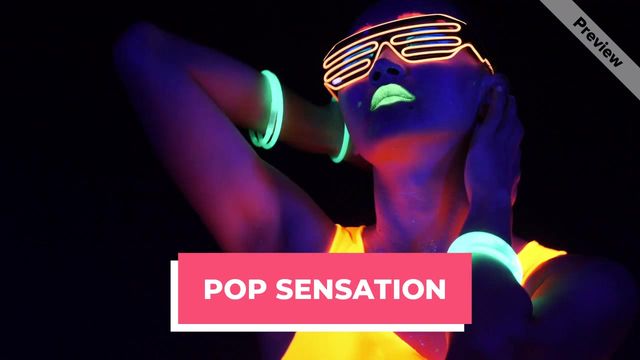 Pop Sensation Video Template