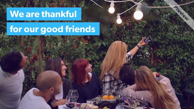 good friends Video Template