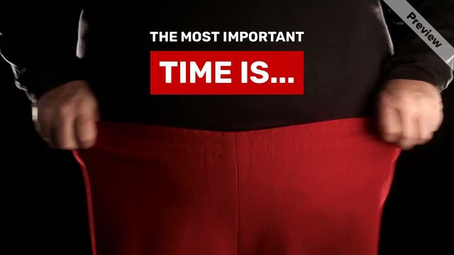 Important Time Video Template
