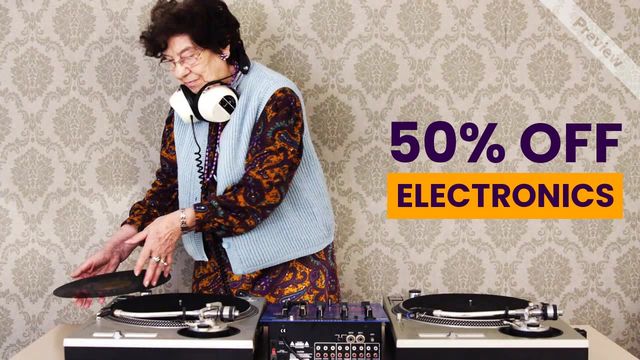 Party Sale  Video Template