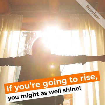 RISE AND SHINE Video Template