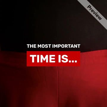 Important Time Video Template