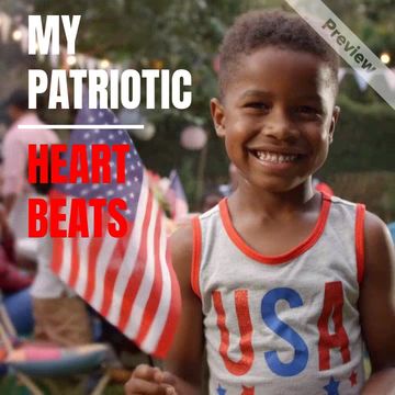 Patriotic Heart Video Template