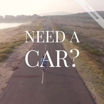 NEED A CAR? Video Template