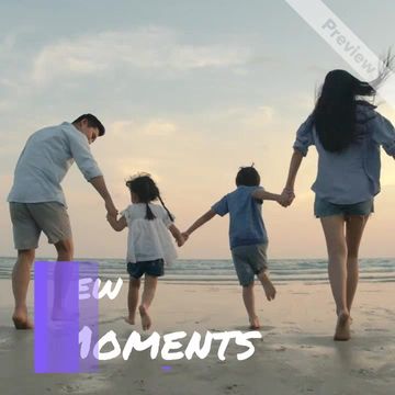 New Moments  Video Template