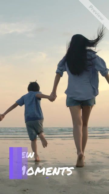 New Moments  Video Template