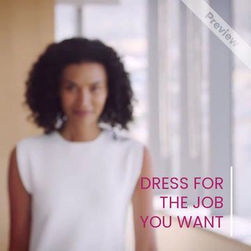 Dress for the Job Video Template