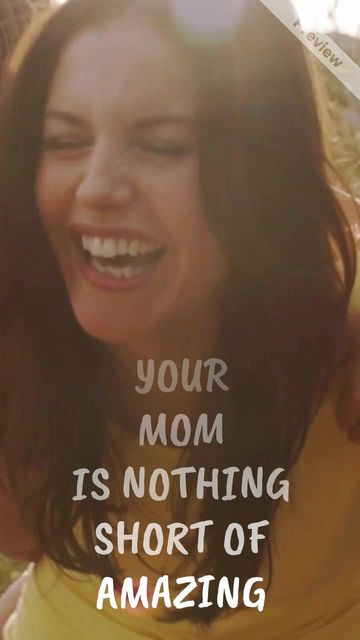Amazing Mom Video Template