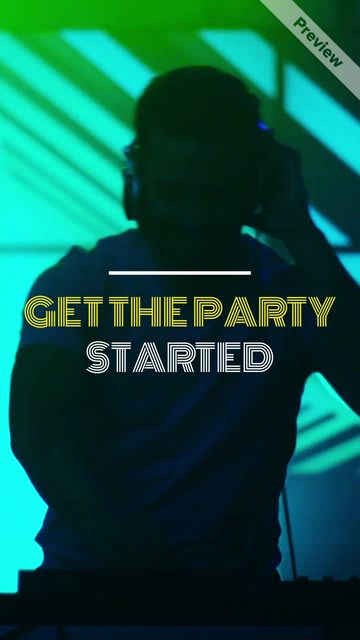 start the party Video Template