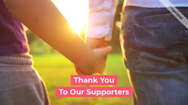 thank you Video Template