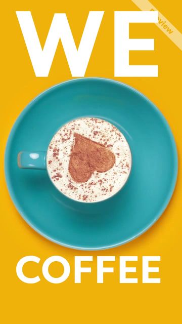 Love Coffee Video Template