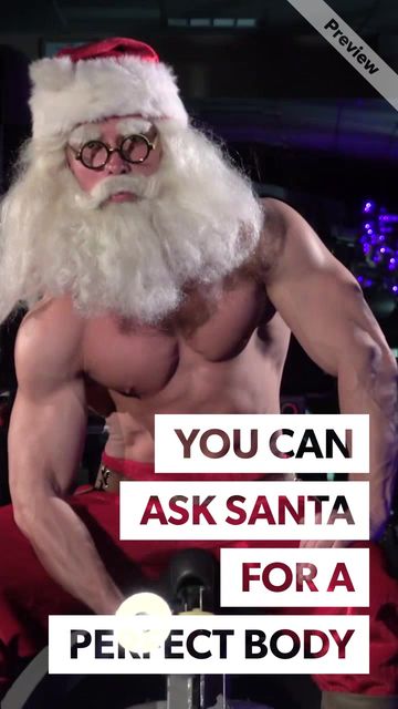 FITNESS SANTA  Video Template