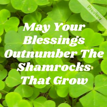 Irish Blessings Video Template