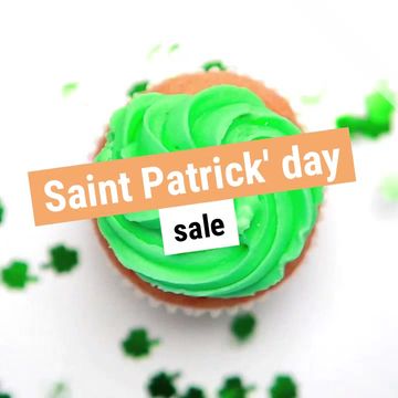 paddy's cupcake Video Template