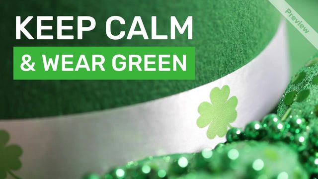 ST. PATRICK'S Video Template