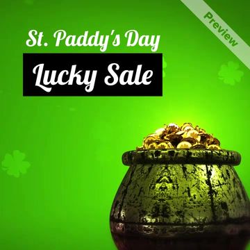 ST. PATRICK'S SALE Video Template