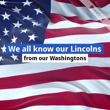 President's Day 2 Video Template