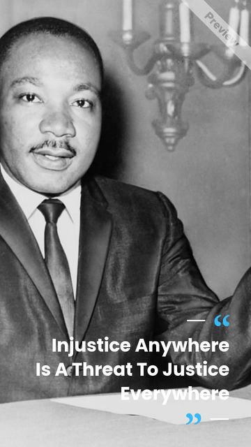 MLK Day Video Template