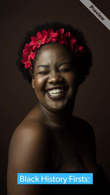 Black History Firsts Video Template