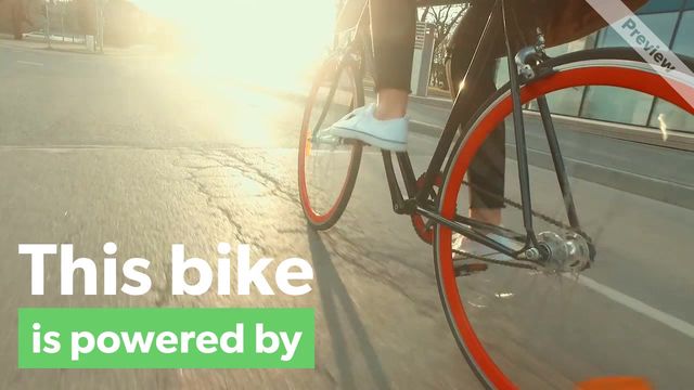 City Bike App Video Template