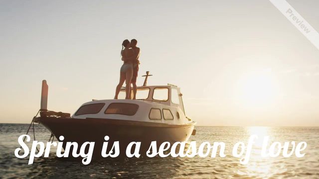 Season of Love Video Template