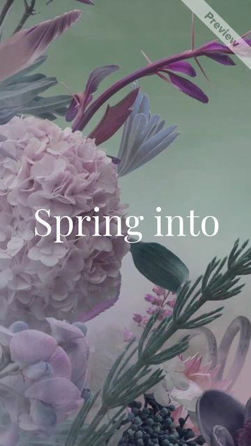 Spring Into Video Template