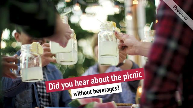 National Picnic Day Video Template
