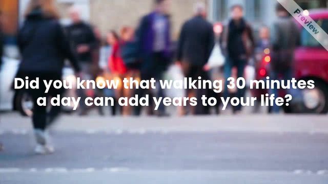 Walk to Work Day Video Template