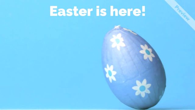 Easter is Here Video Template