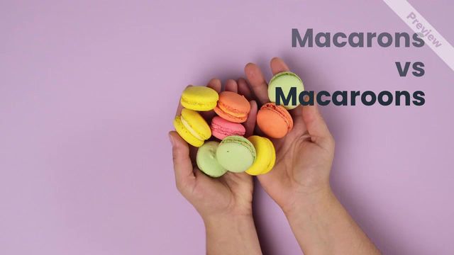 National Macaroon Day Video Template