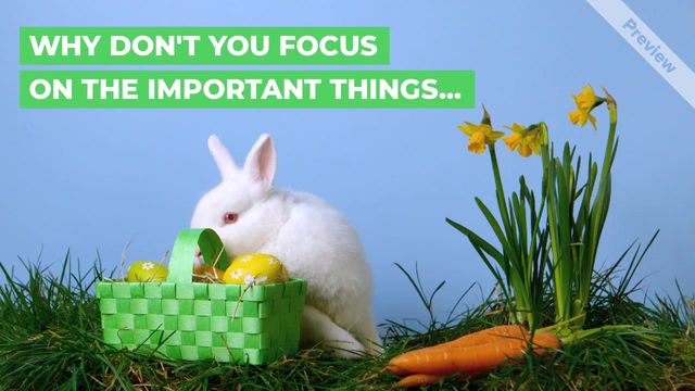 Easter Hunt Video Template