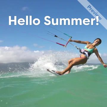1st Day of Summer Video Template