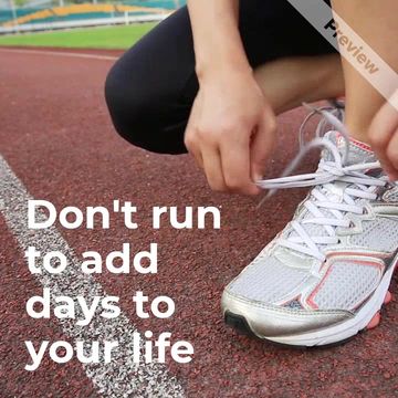 Running Day Video Template