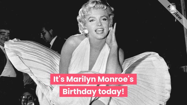 Marilyn Monroe Video Template