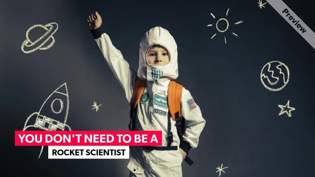 ROCKET SCIENCE Video Template