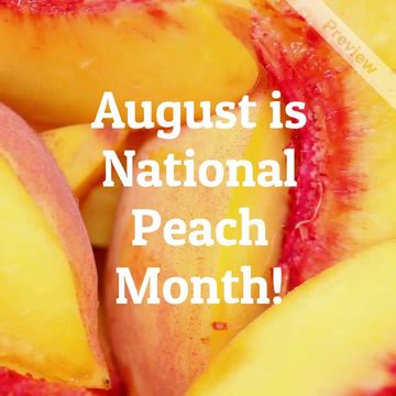 Peach Month Video Template