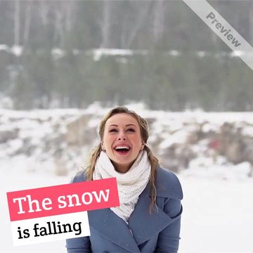 Snowy Sale Video Template